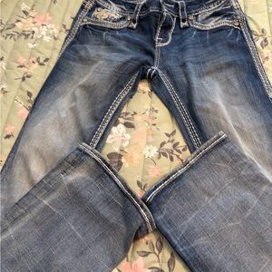 Rock Revival Dark Blue Boot Cut Jeans